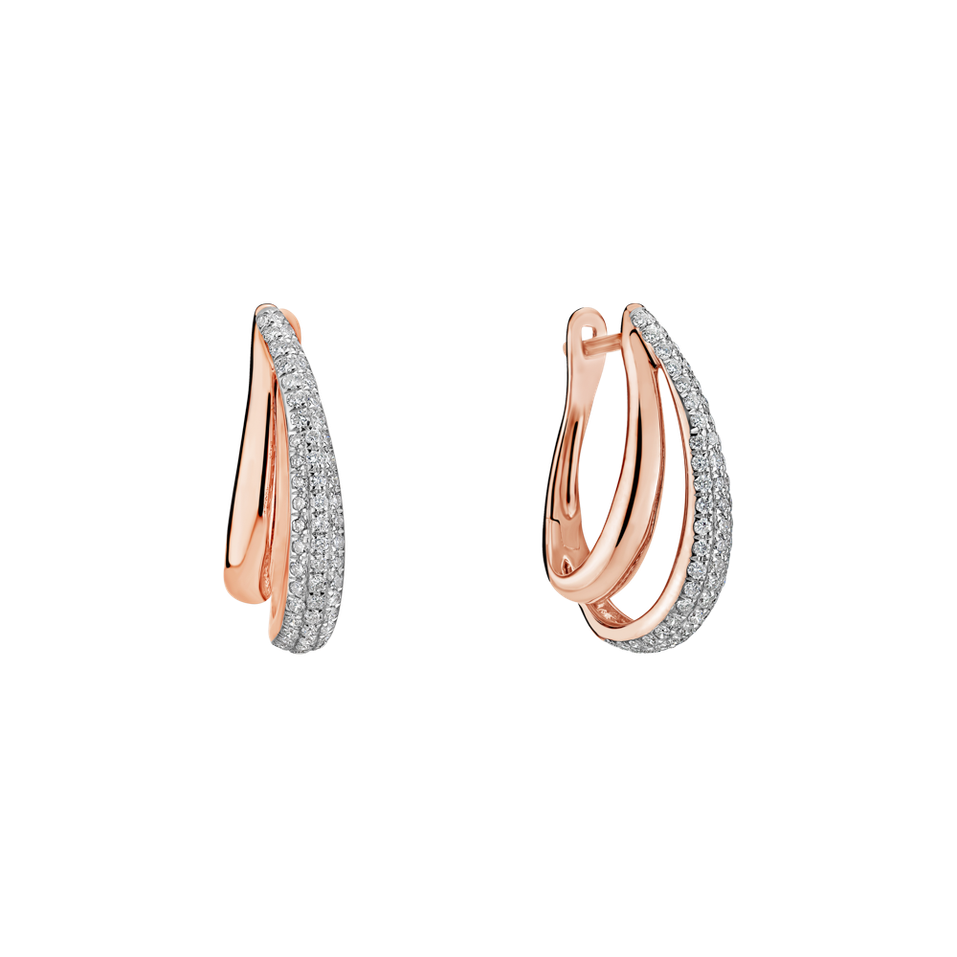 Diamond earrings Junaid