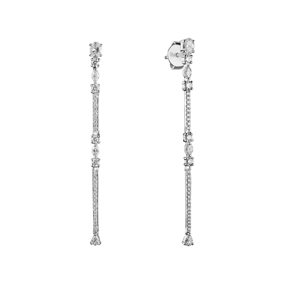 Diamond earrings Shiny Waterfall