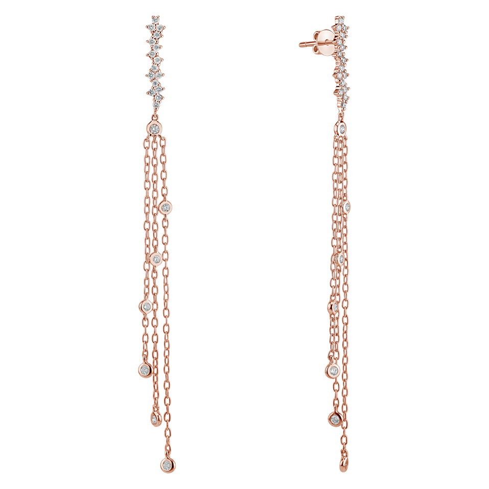 Diamond earrings Sultan Waterfall