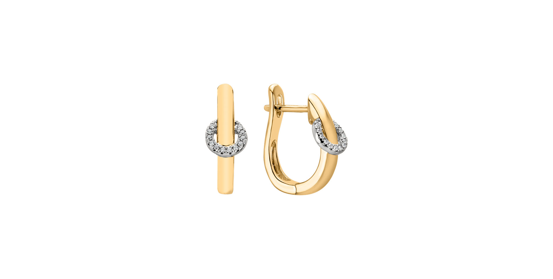 Diamond earrings Moonlight Streamer