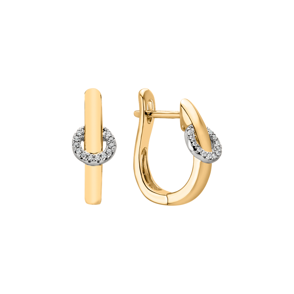 Diamond earrings Moonlight Streamer