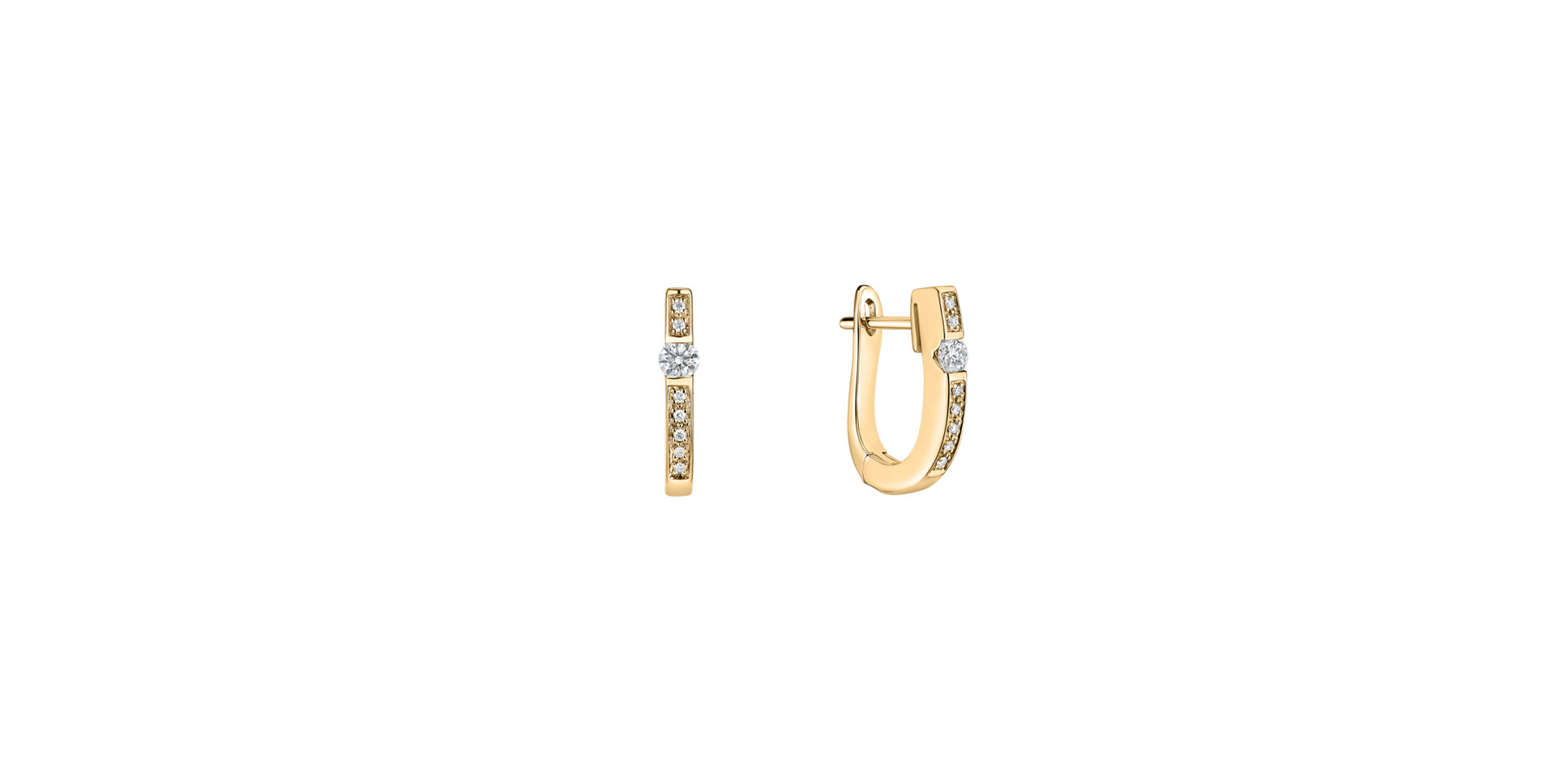 Diamond earrings Sunshine Secret