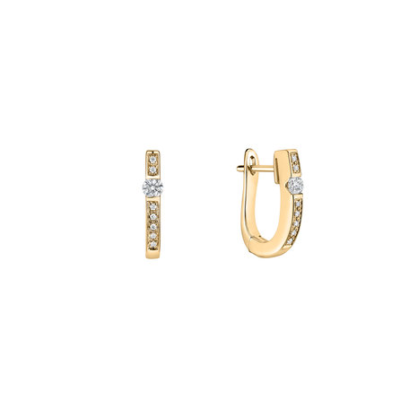 Diamond earrings Sunshine Secret