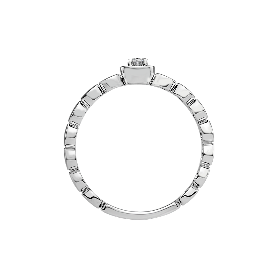 Diamond ring Love Dots