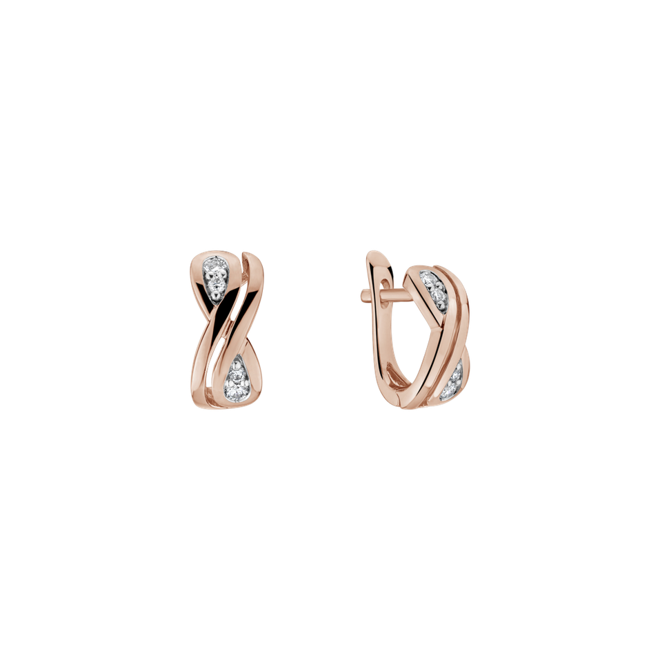 Diamond earrings Dreamy Duet