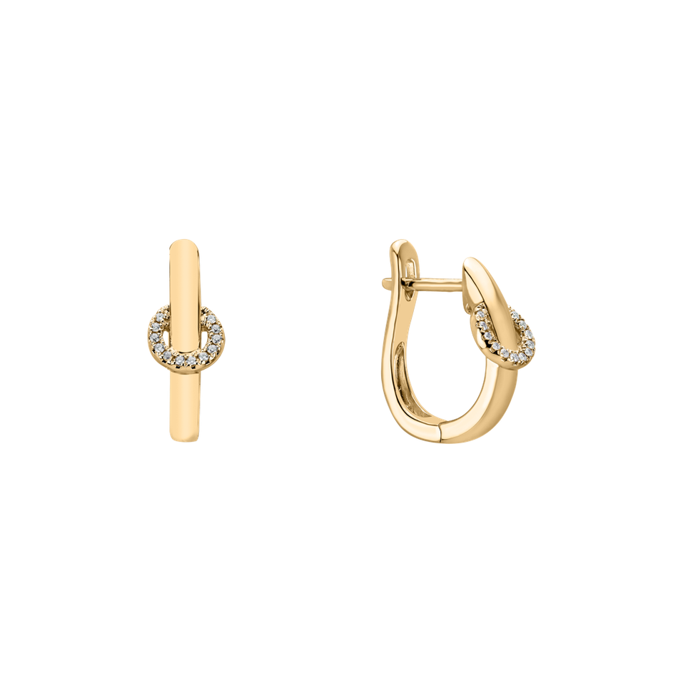 Diamond earrings Moonlight Streamer