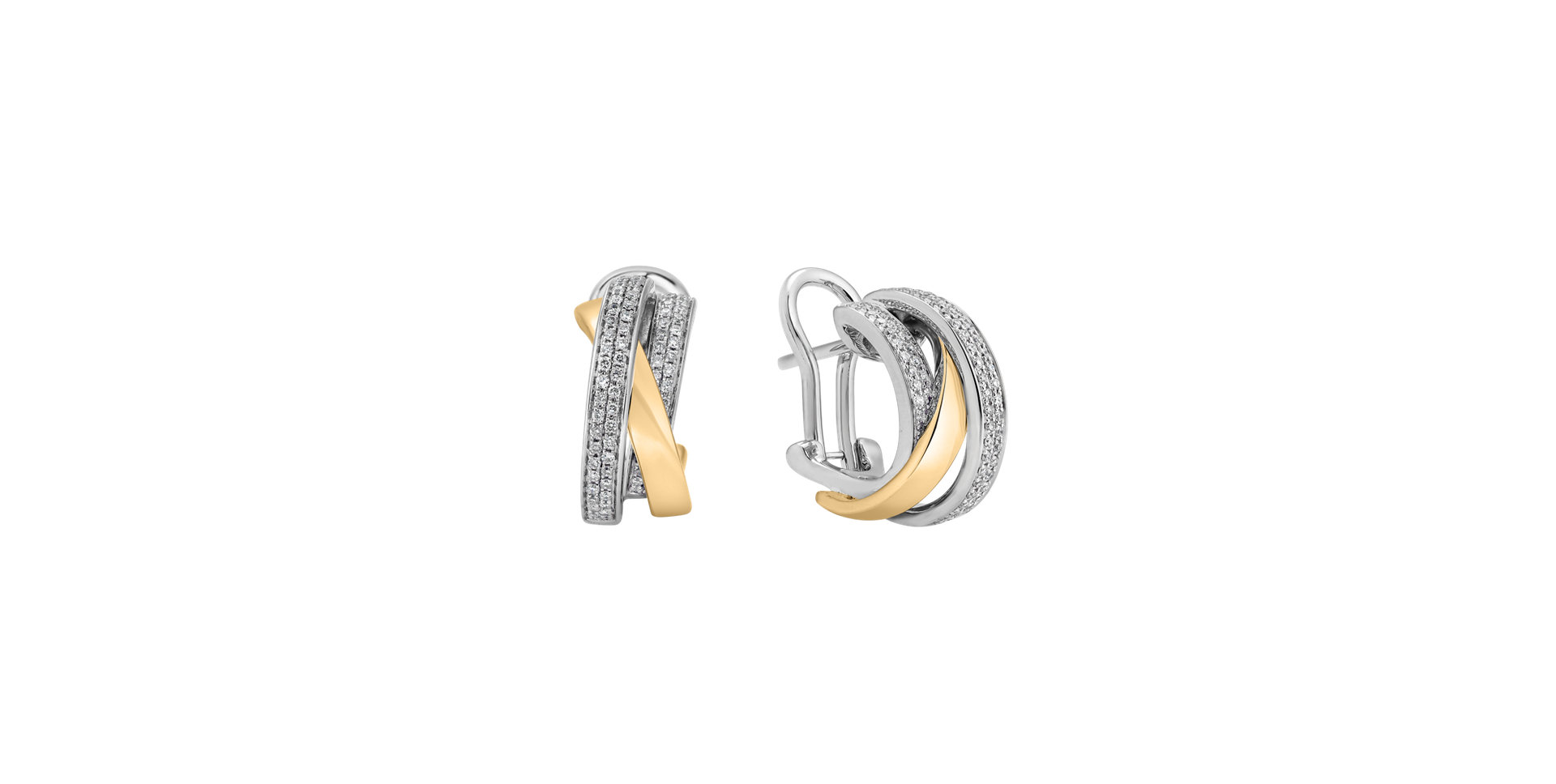 Diamond earrings Miracle Labyrinth