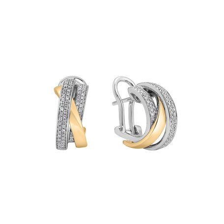 Diamond earrings Miracle Labyrinth