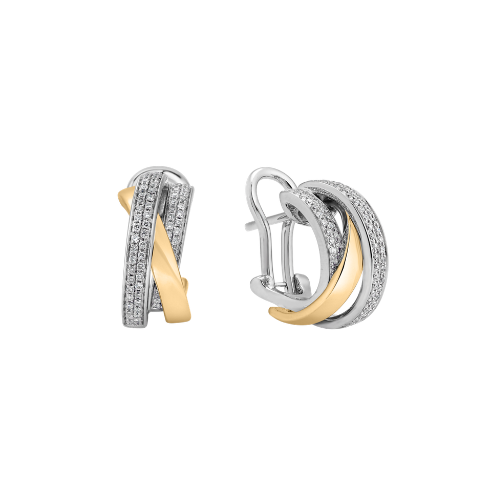 Diamond earrings Miracle Labyrinth