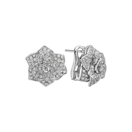 Diamond earrings Flower of Youth