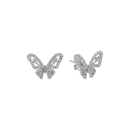 Diamond earrings Trendy Wings