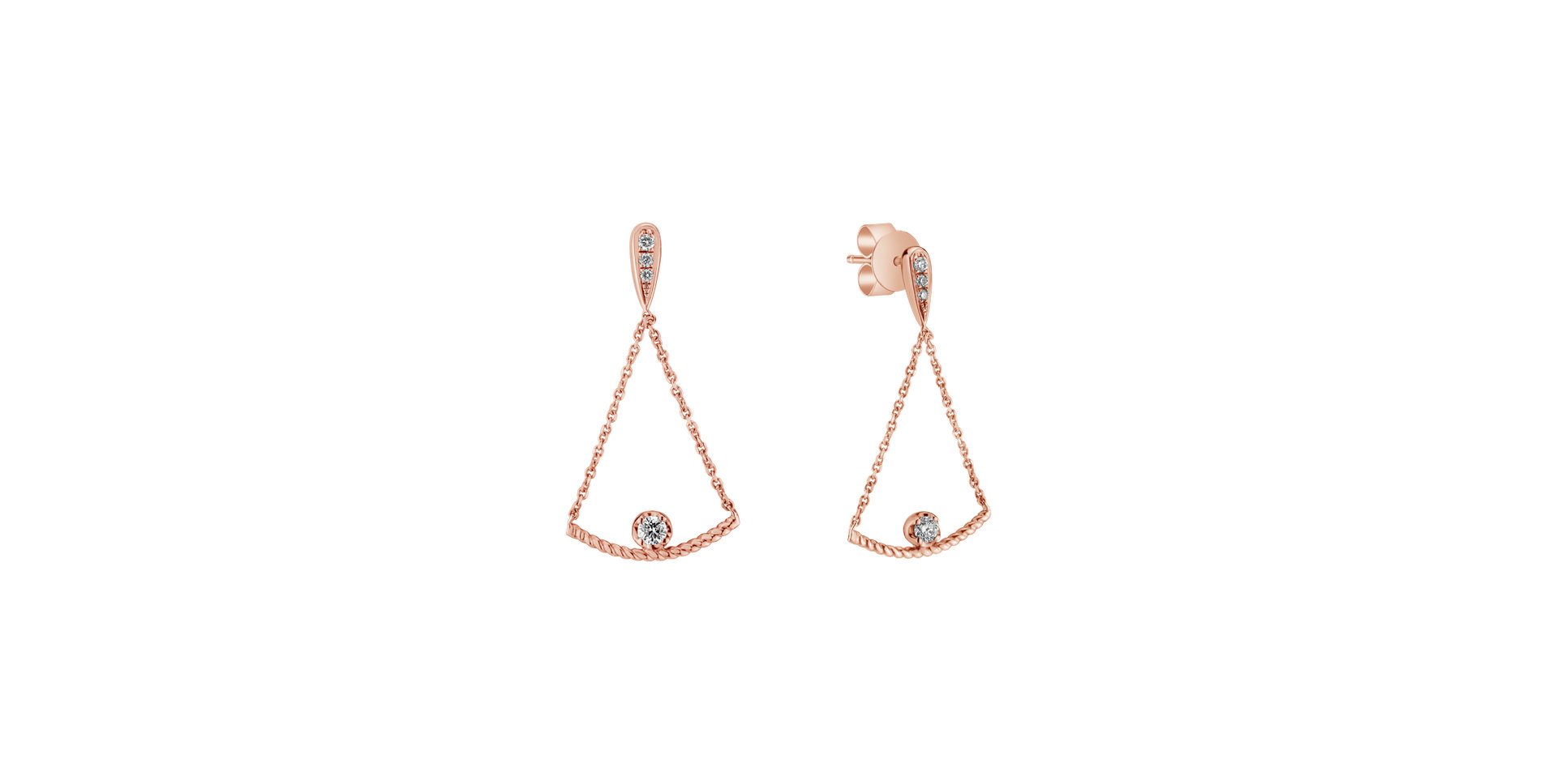 Diamond earrings Adama