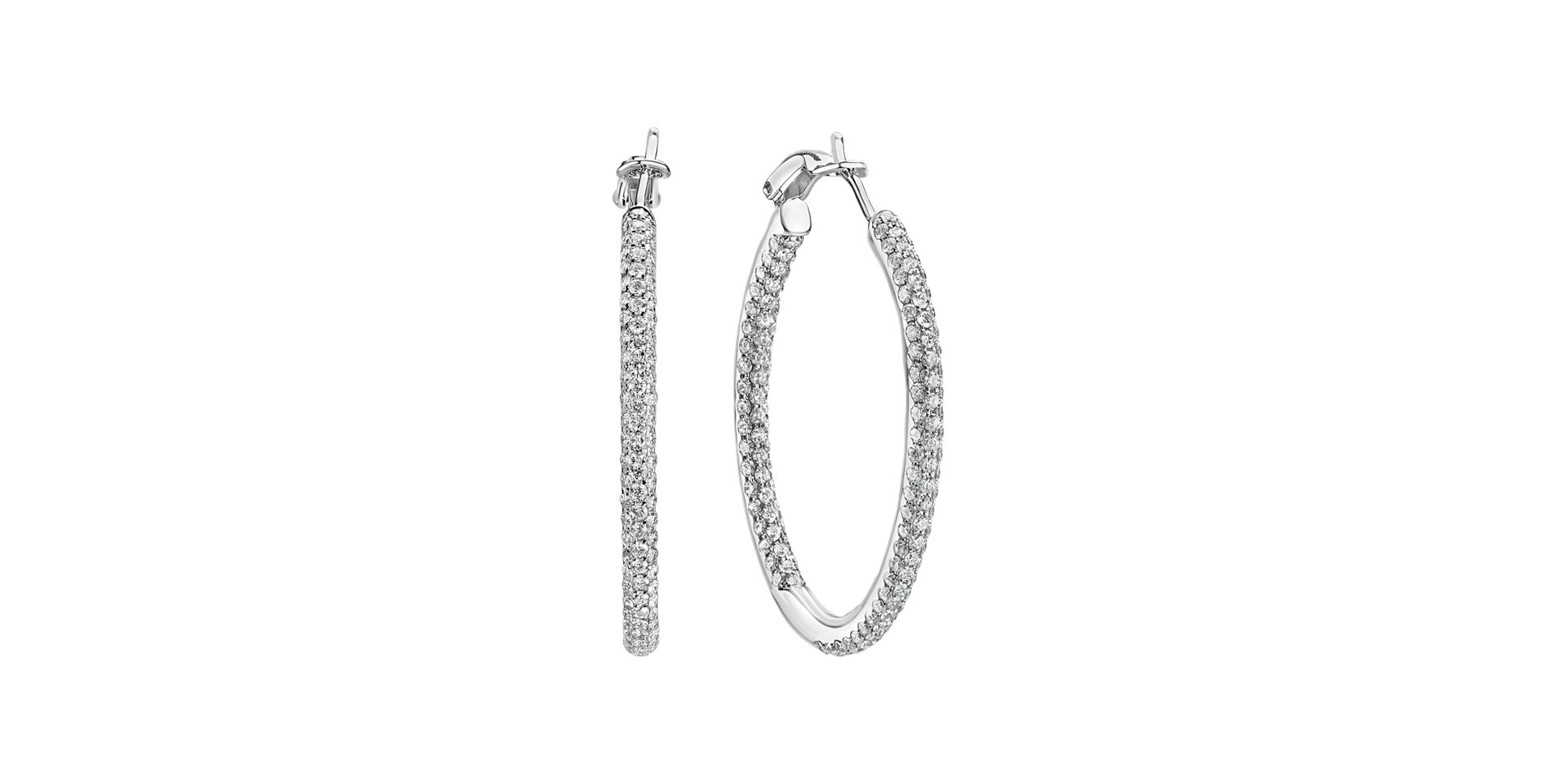 Diamond earrings Moonlight Rain