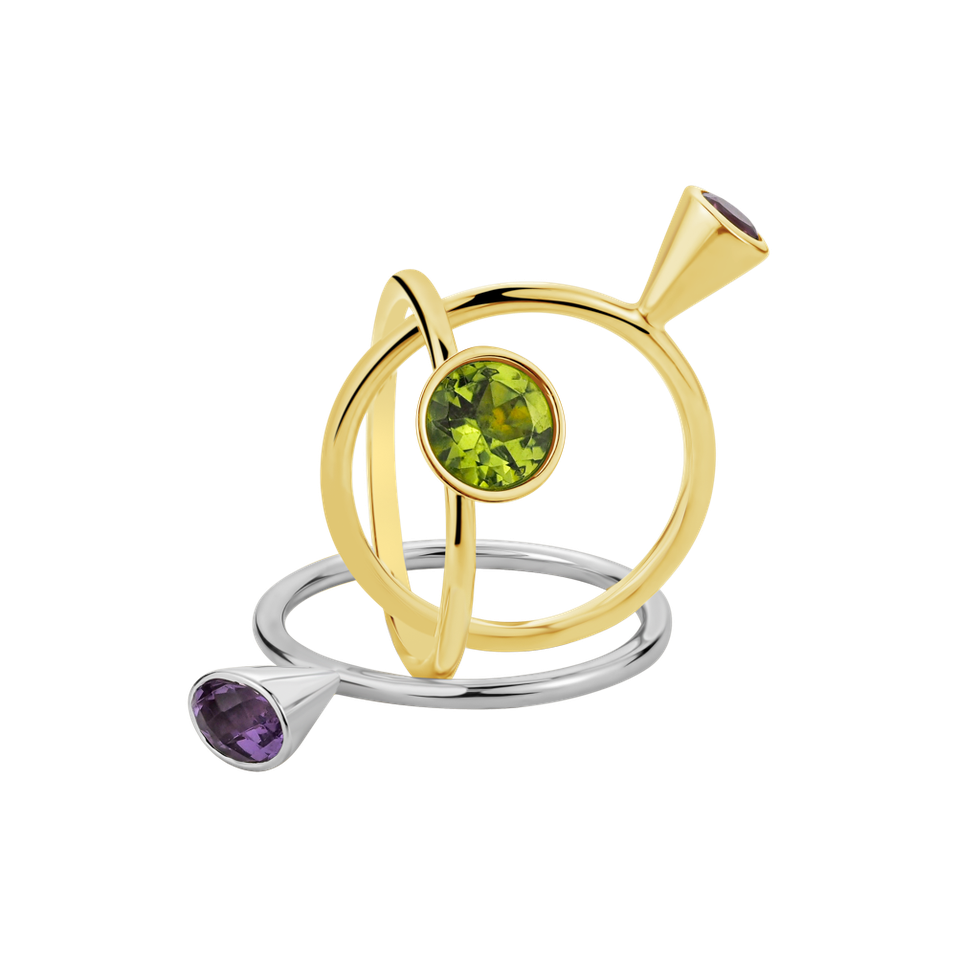 Ring with Amethyst Passion