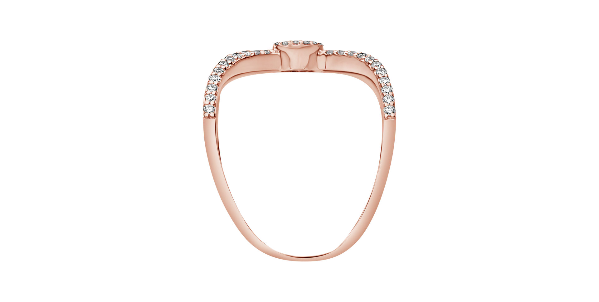 Diamond ring Lustrous Charm