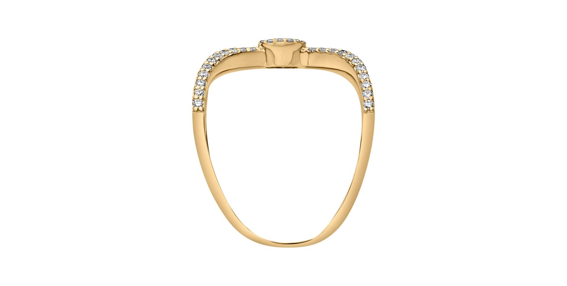 Diamond ring Lustrous Charm