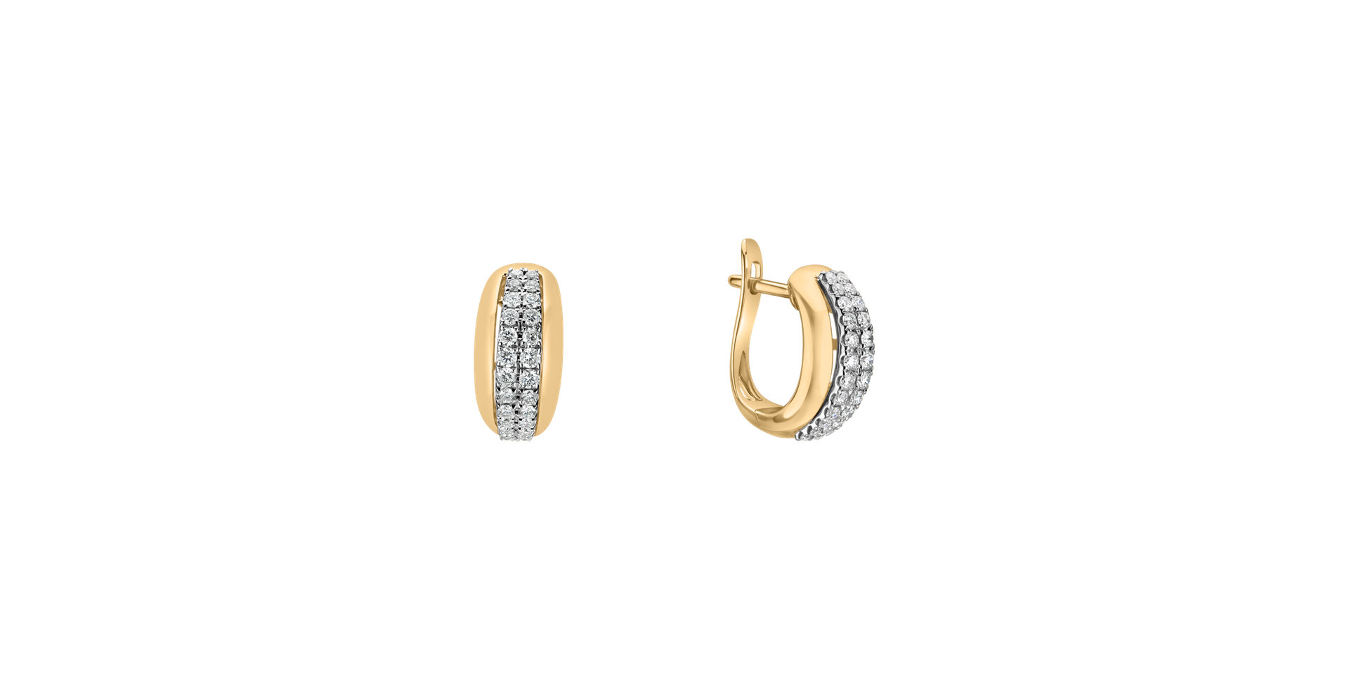 Diamond earrings Sunshine Tears