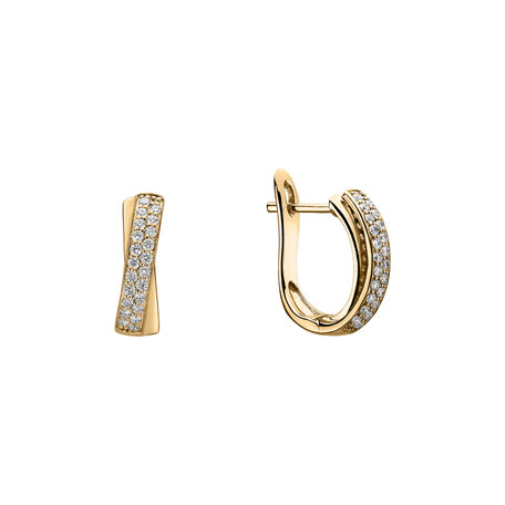 Diamond earrings Sparkling Mosaic
