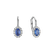 Diamond earrings with Sapphire Imperial Allegory3