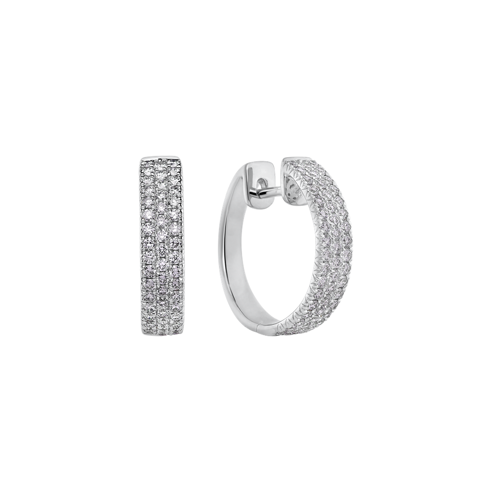 Diamond earrings Seraph Waterfall