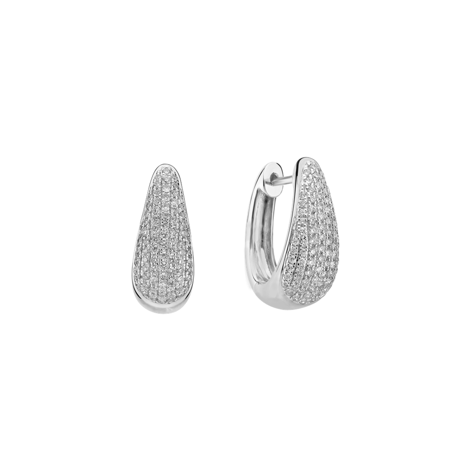 Diamond earrings Charming Gem