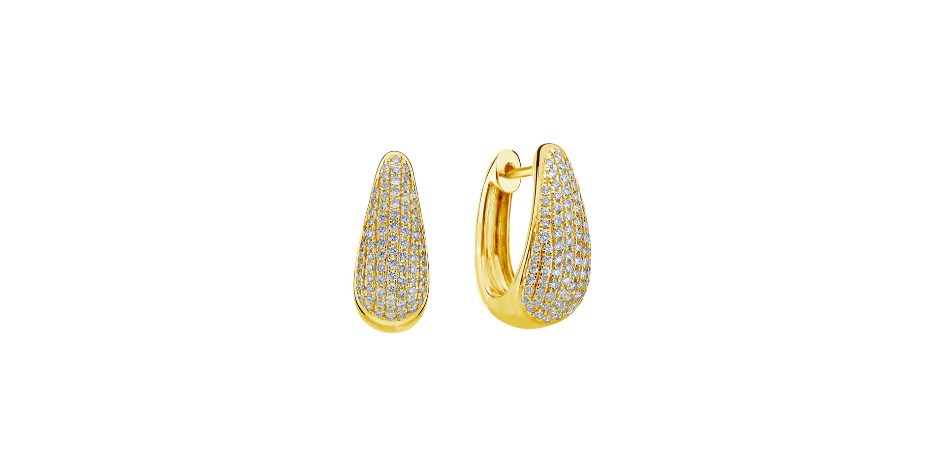 Diamond earrings Charming Gem