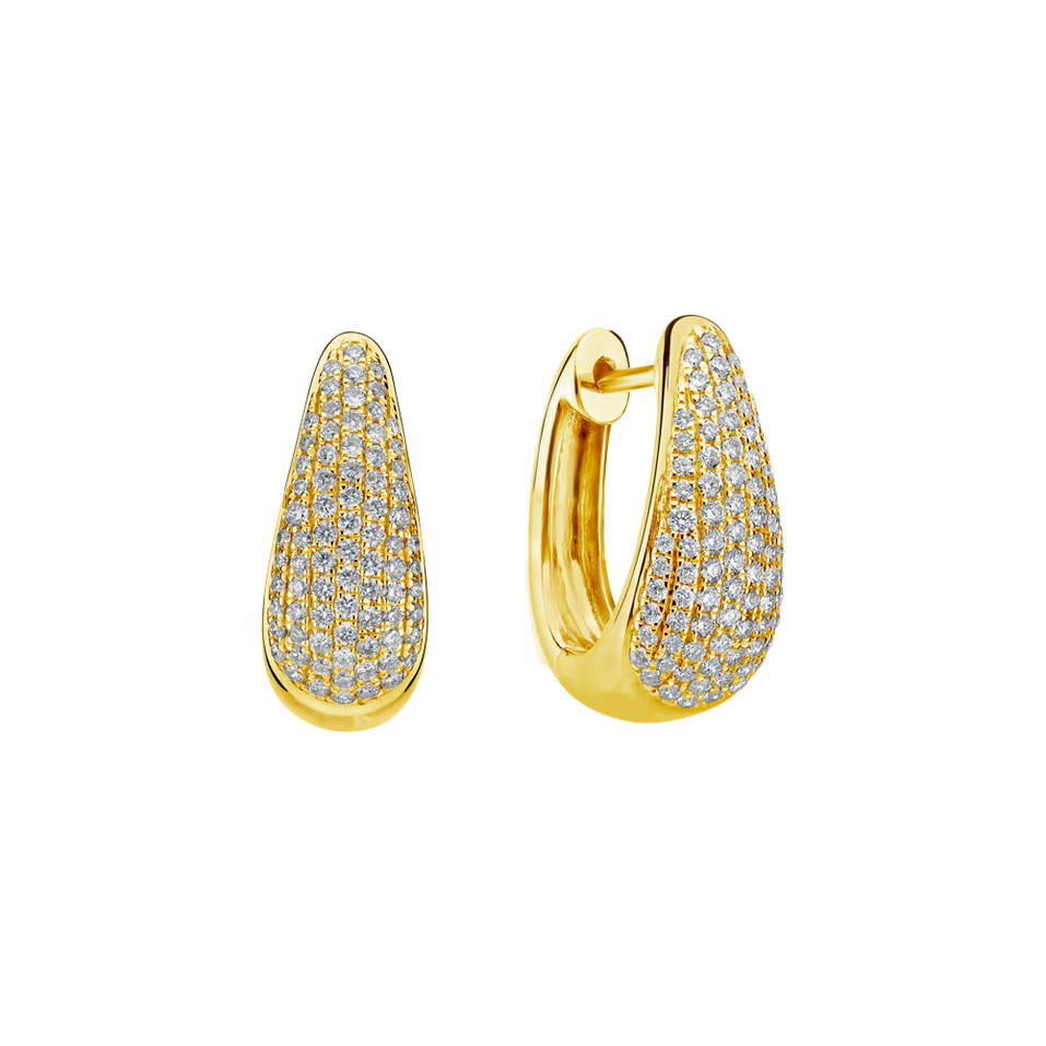 Diamond earrings Charming Gem