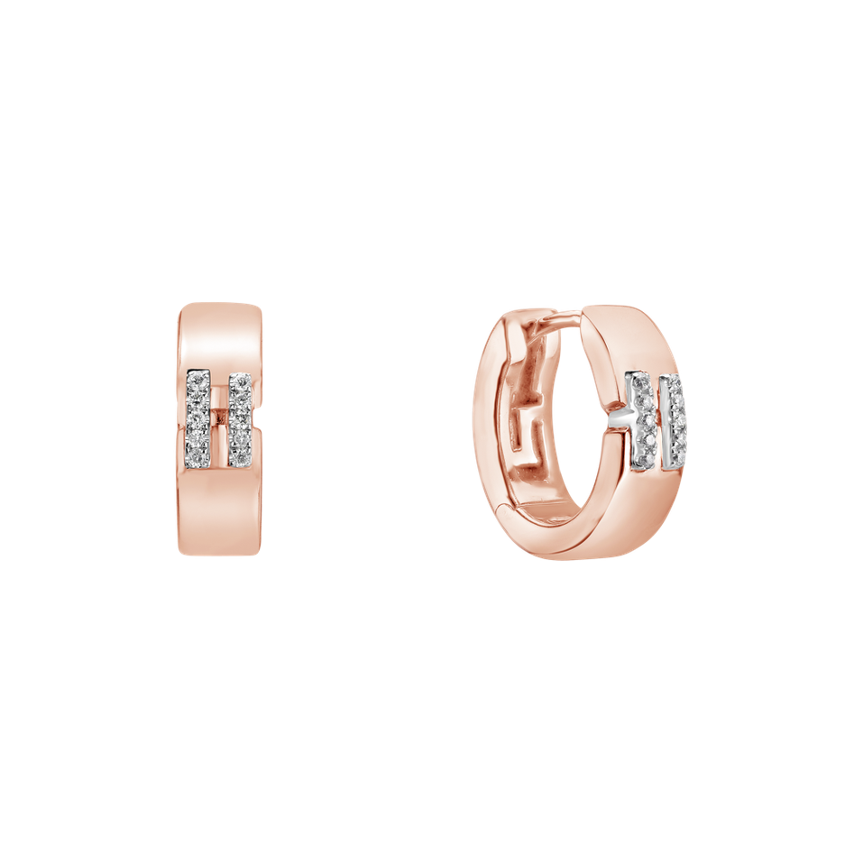 Diamond earrings Lady Gleam