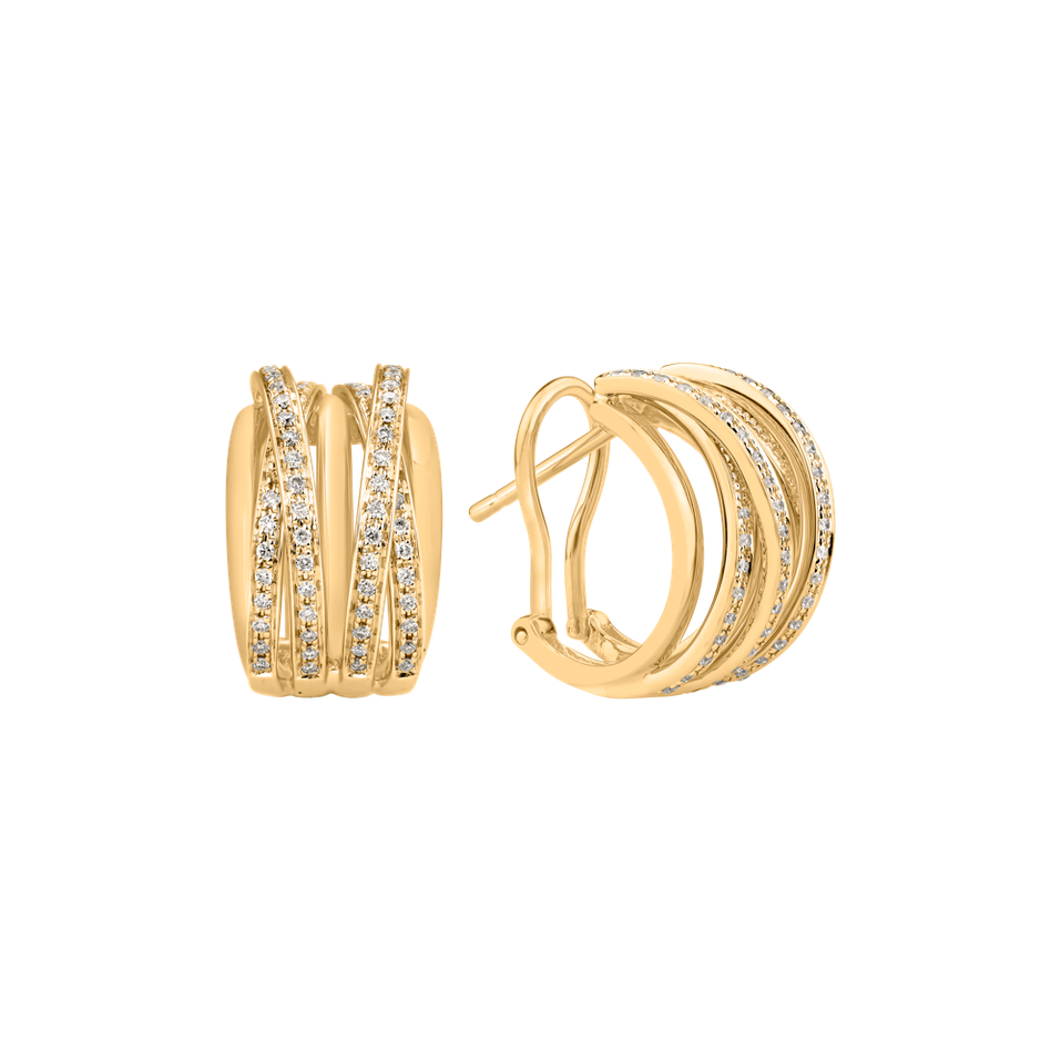 Diamond earrings Galaxy Treasure