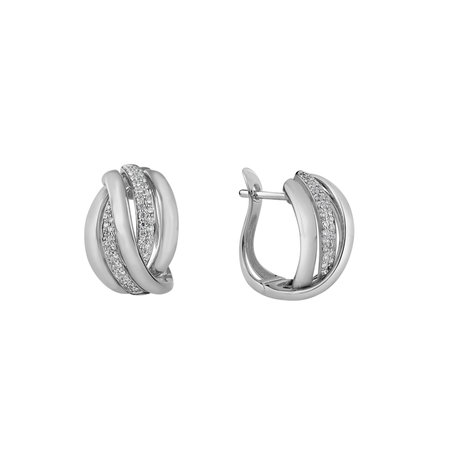 Diamond earrings Festive Moment