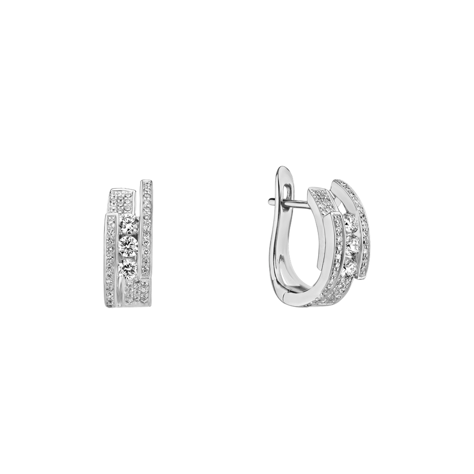 Diamond earrings Galaxy Secret