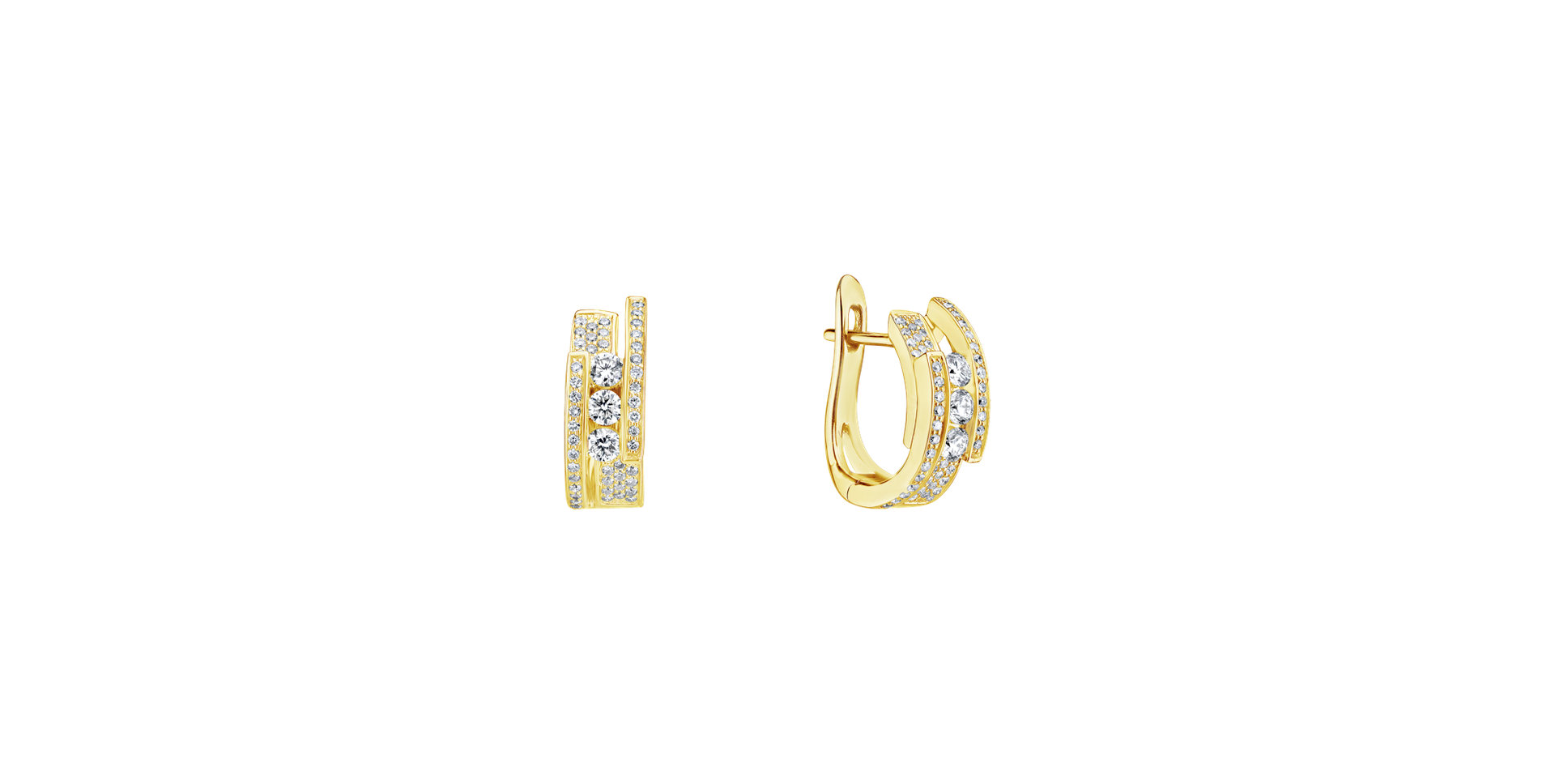 Diamond earrings Galaxy Secret