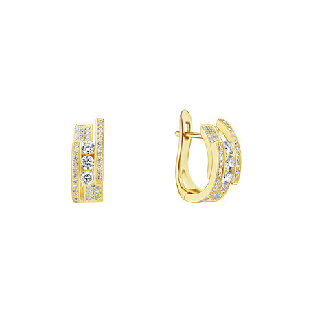 Diamond earrings Galaxy Secret