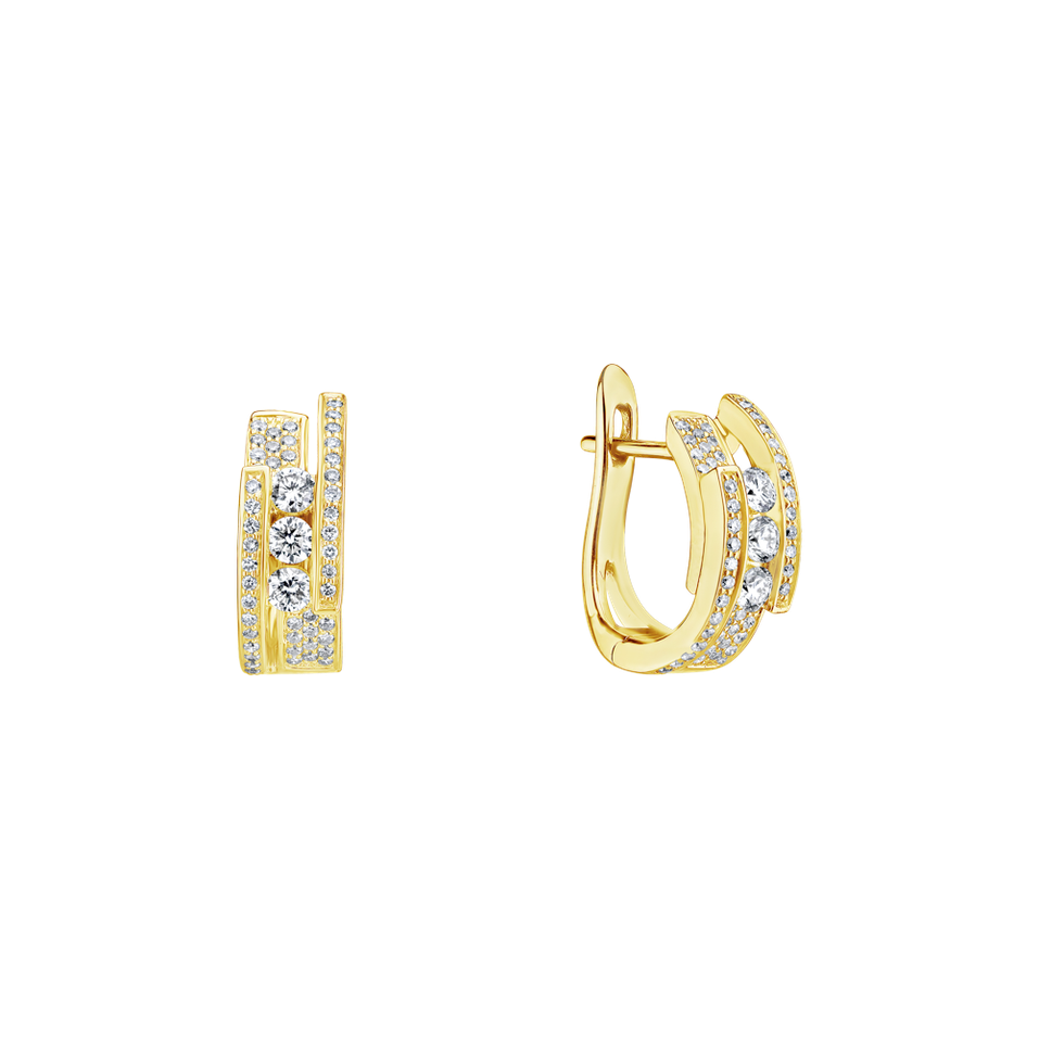 Diamond earrings Galaxy Secret