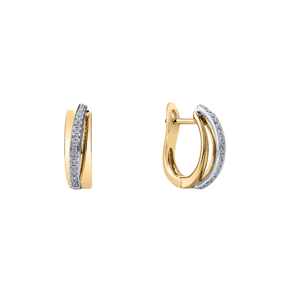 Diamond earrings Magical Ray