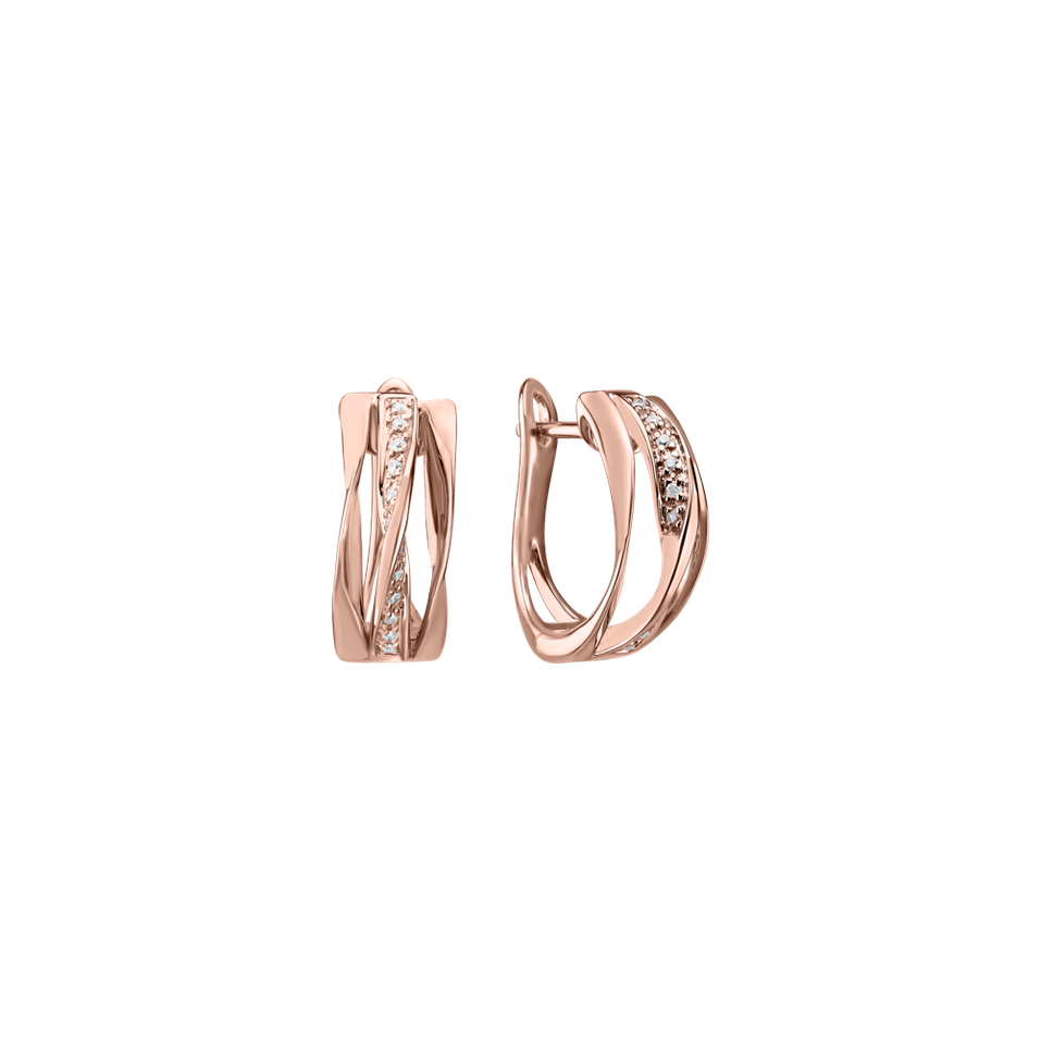 Diamond earrings True Elegance