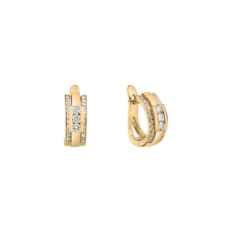 Diamond earrings Amazing Mosaic