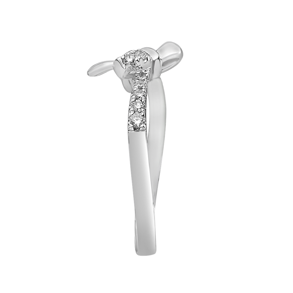 Diamond ring Shiny Ribbon