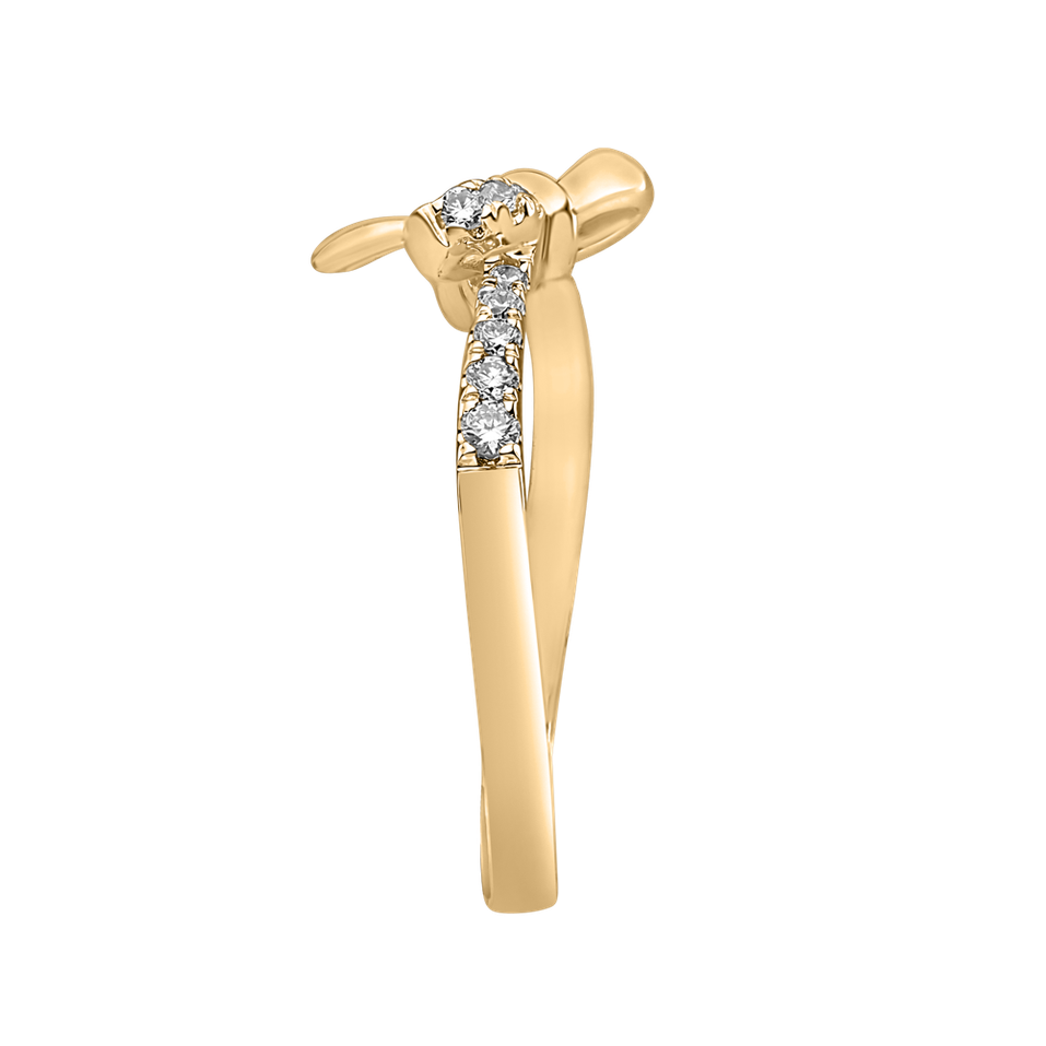 Diamond ring Shiny Ribbon