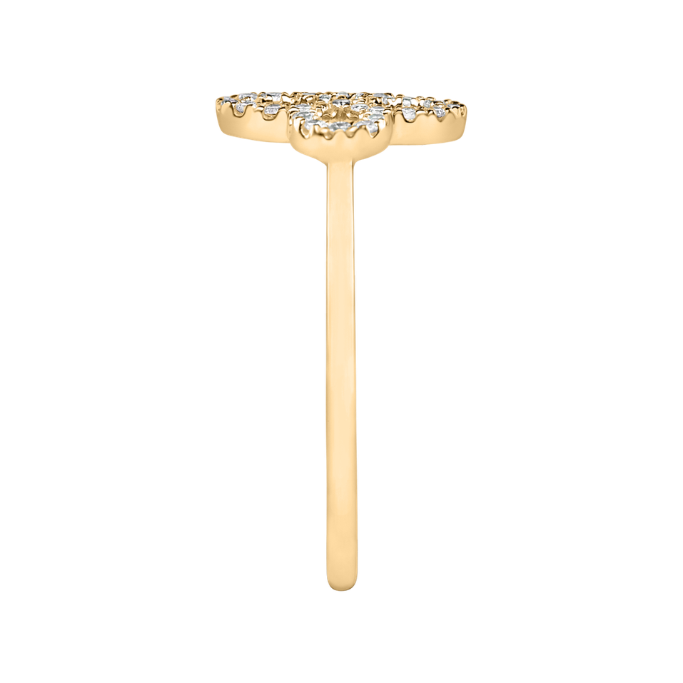 Diamond ring Glamorous Petals