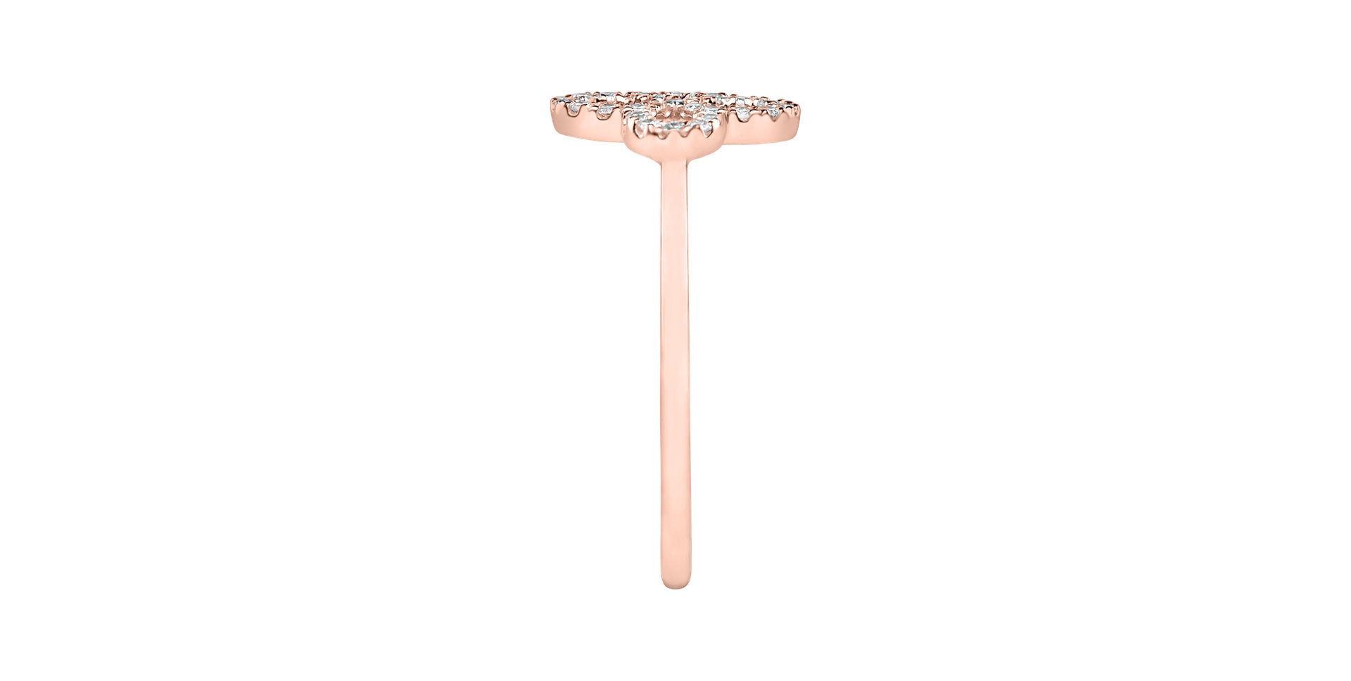Diamond ring Glamorous Petals