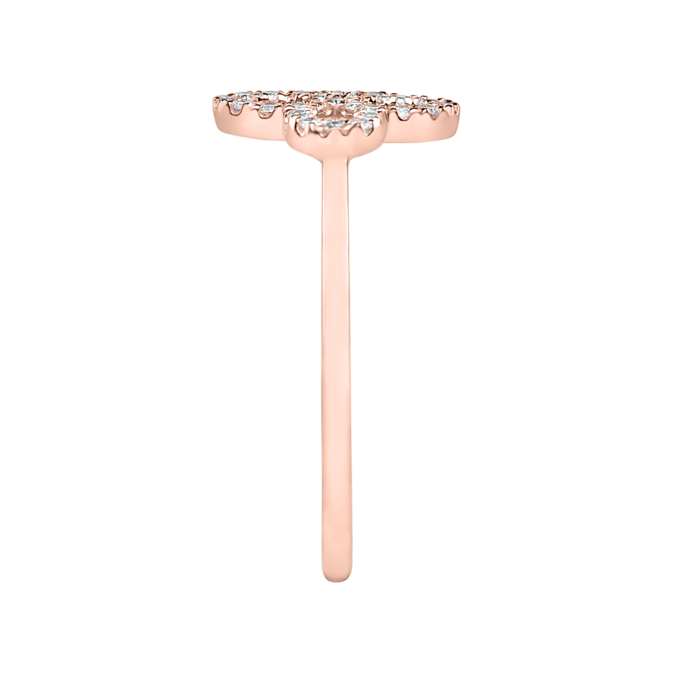 Diamond ring Glamorous Petals
