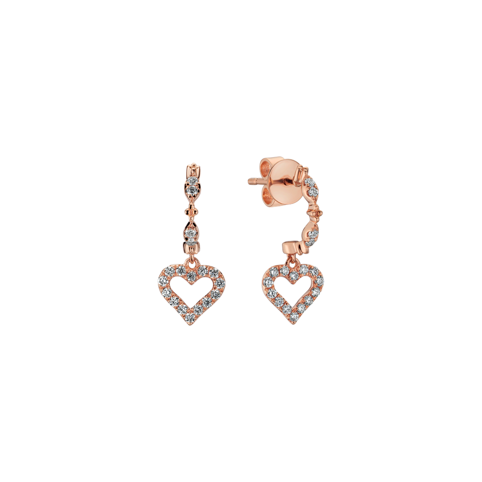 Diamond earrings Everlasting Love