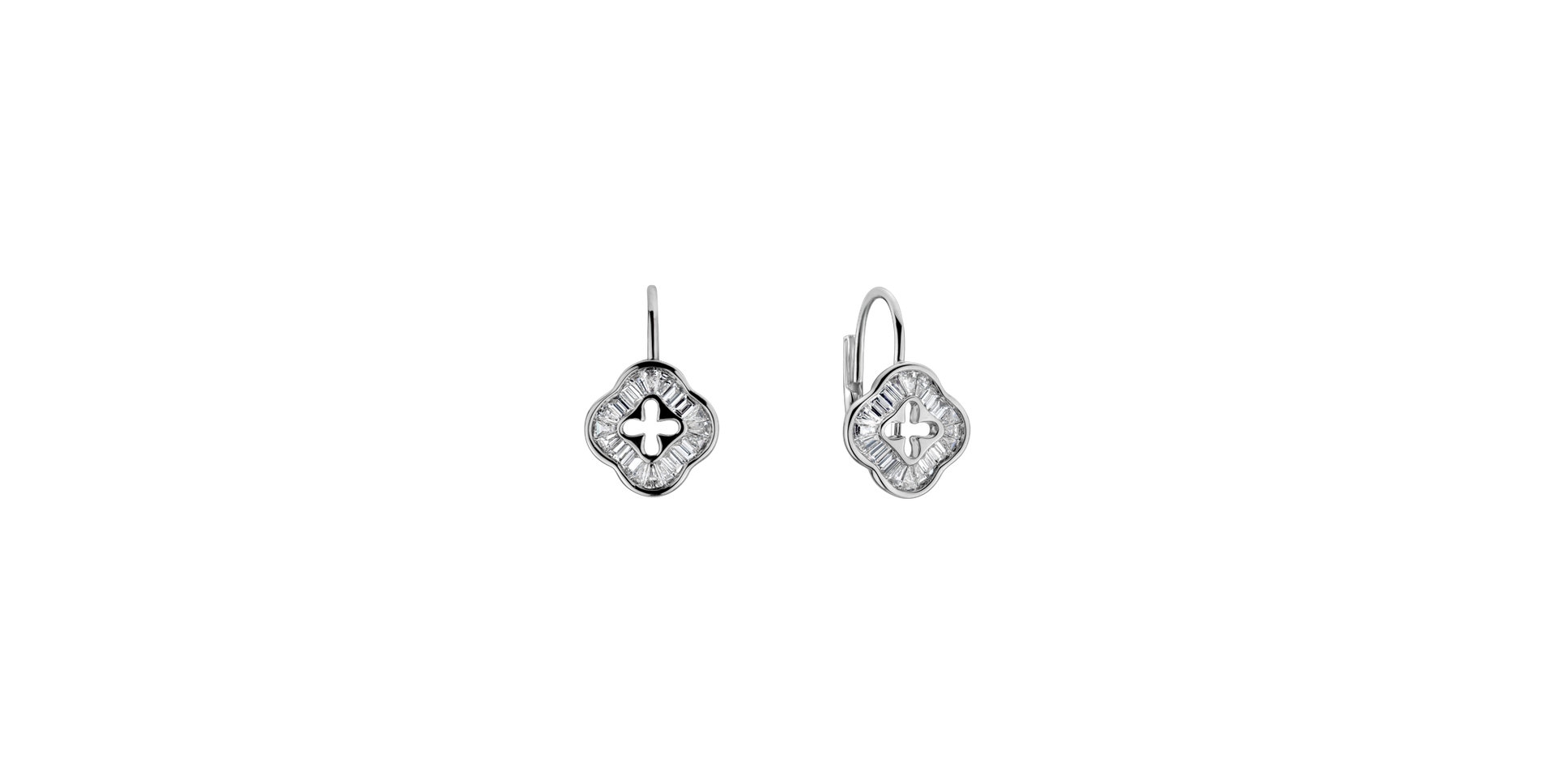 Diamond earrings Lunar Serenade