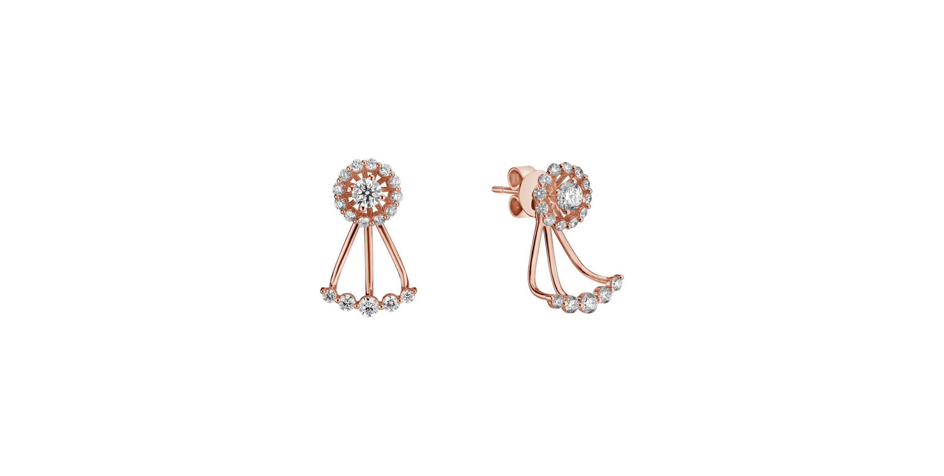 Diamond earrings Gandira