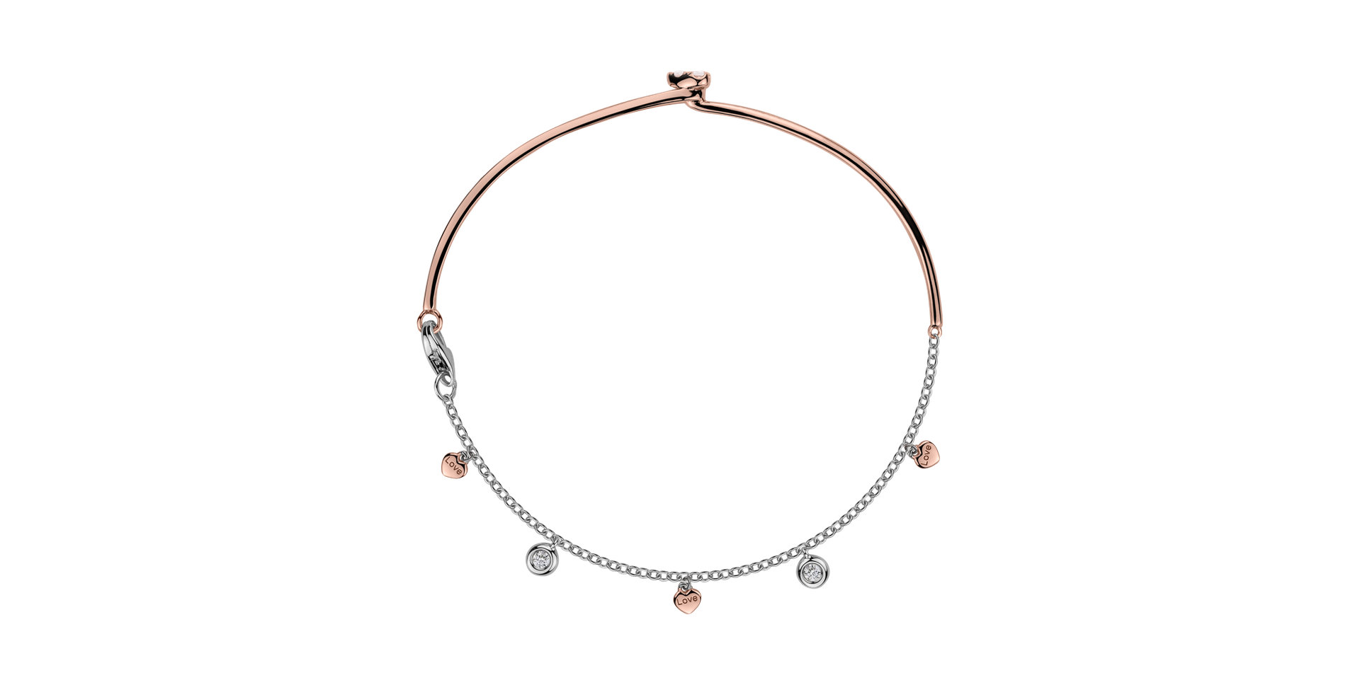 Bracelet with diamonds Daela