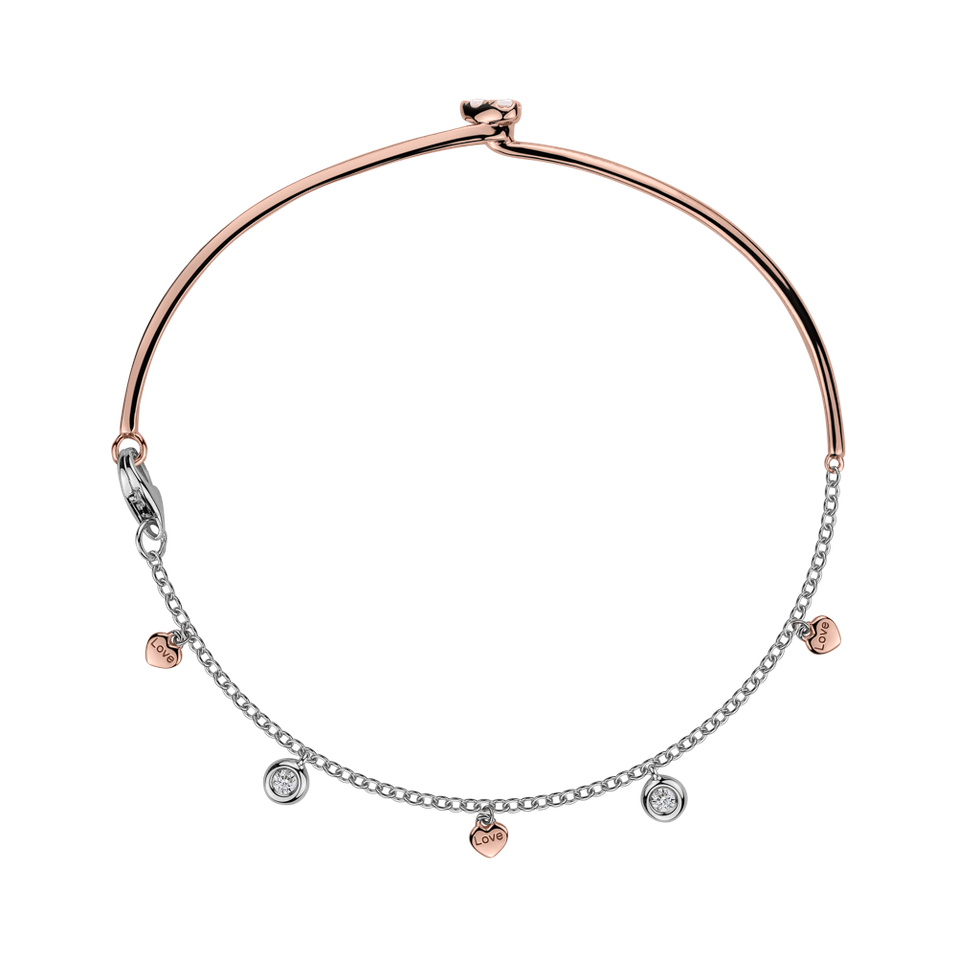 Bracelet with diamonds Daela