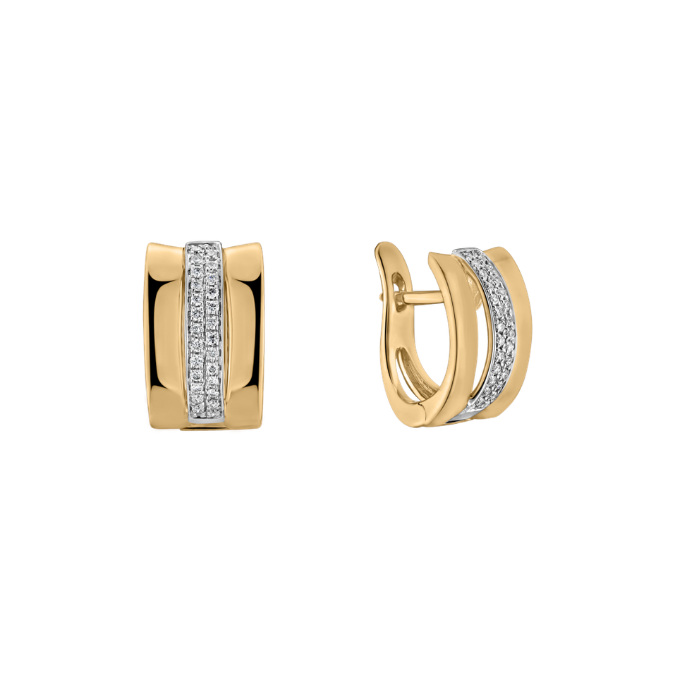 Diamond earrings Dream Symetry