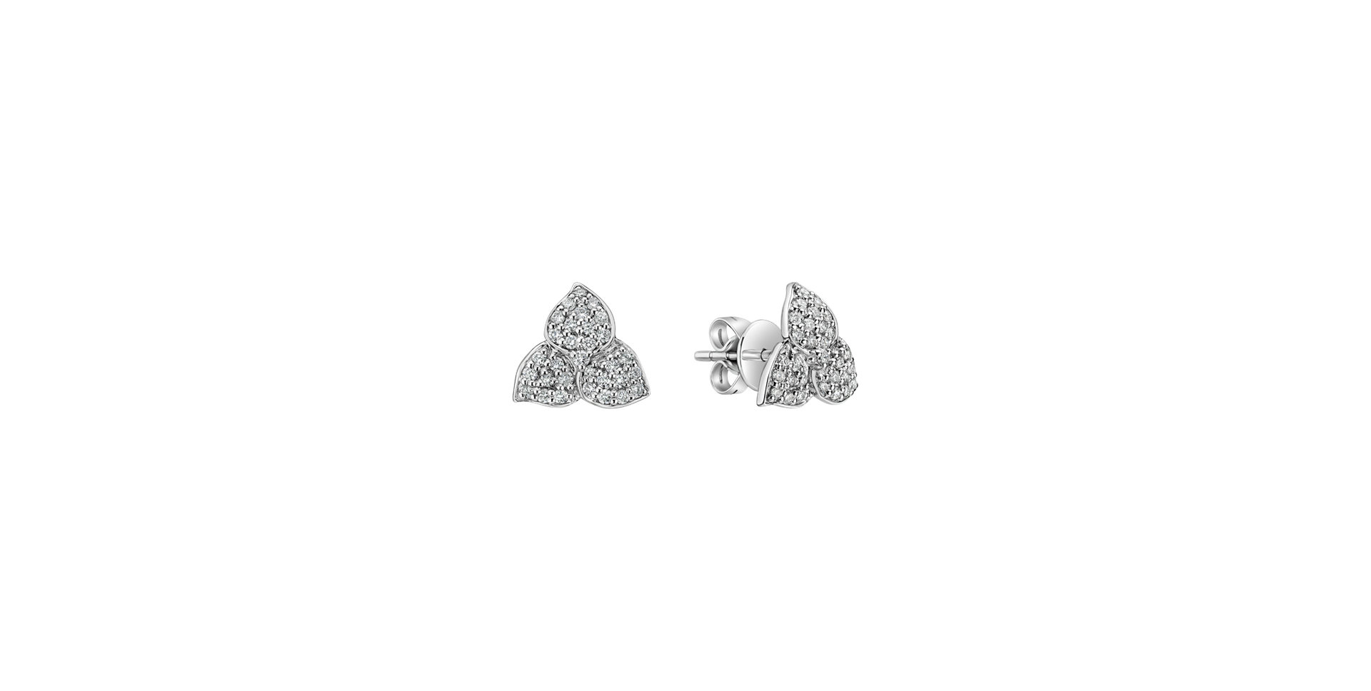 Diamond earrings Shine Poem
