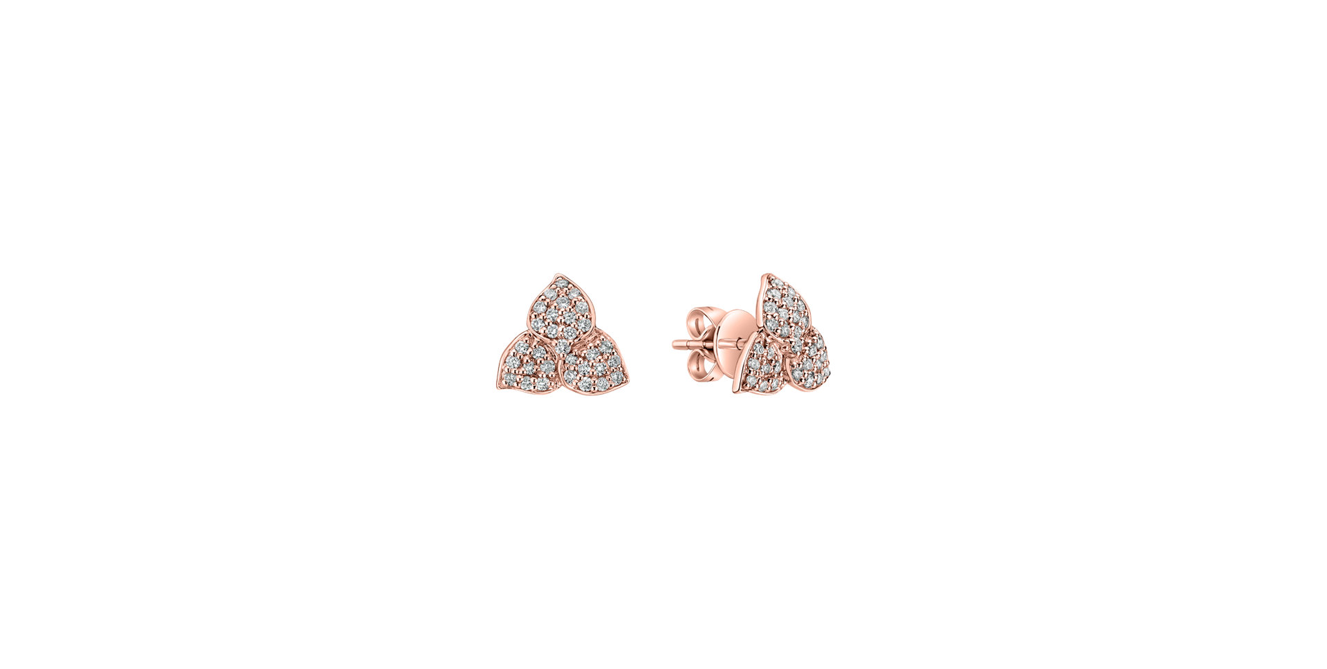 Diamond earrings Shine Poem